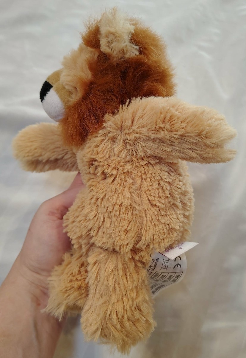 Peluche Caldo Warmies Junior Mucca Marrone E Bianca, Microwavable E Profumato, 9 Pollici