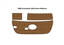 Pavimento barca piattaforma nuoto Crownline 266 1998
