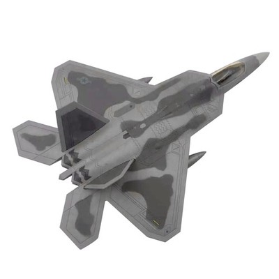 1/72 F-22 Jagdbomber Flugzeug Diecast Army Fighting Jet Flugzeuge Modell ff