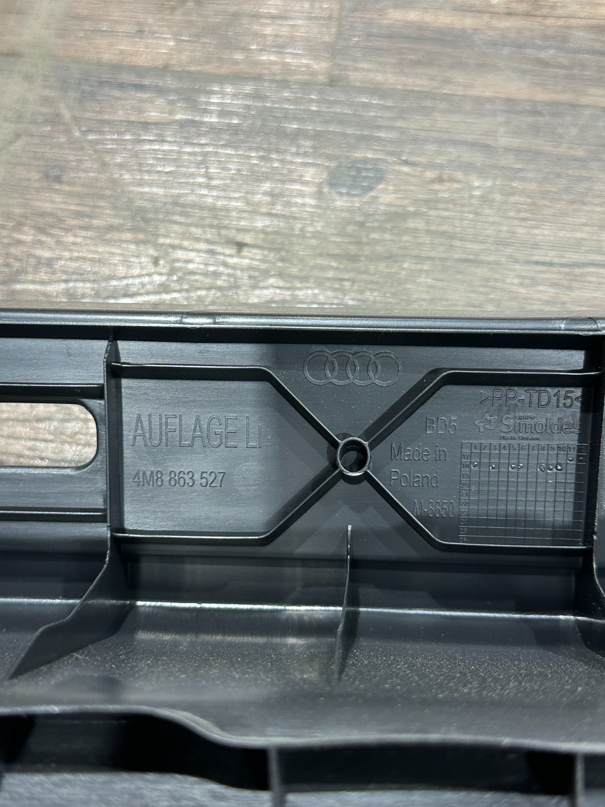 2018-2024 LAMBORGHINI URUS REAR LEFT TRUNK TRIM PANEL OEM 4M8863527