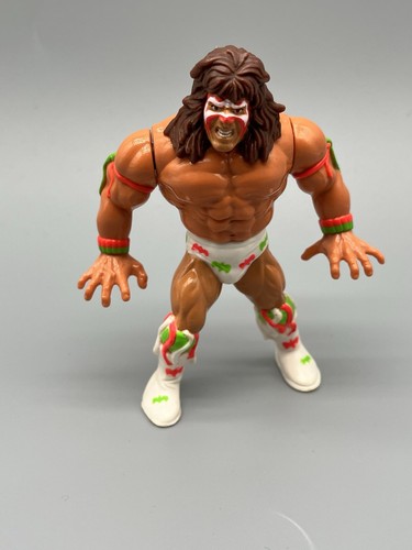 WWF Hasbro The Ultimate Warrior Action Figure 1991...