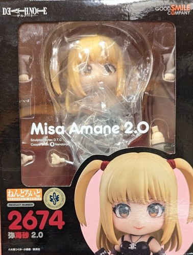 Nendoroid Misa Amane 2.0 – Death Note – Good Smile Company, Con 3 Facce E Accessori, Figura Action