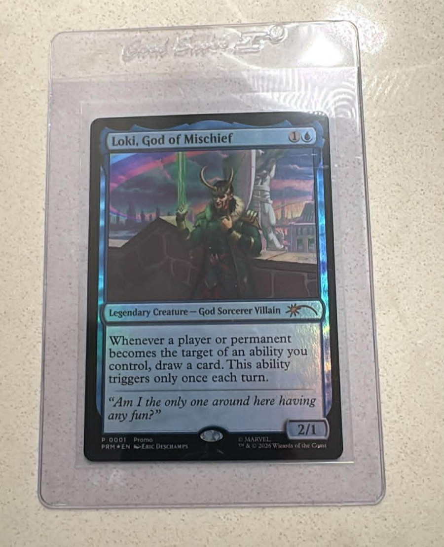 Loki God Of Mischief Sealed Magiccon SDCC 2026 Promo