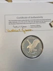 2023 W PROOF SILVER AMERICAN EAGLE $1 CONGRATULATIONS SET,SIGNED Ventris Gibson
