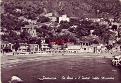 SICILY ITALY, TAORMINA - LA BAIA E l'HOTEL VILLA MARRARO 