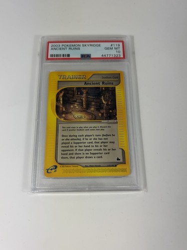 Ancient Ruins graded PSA 10 for sale on eBay