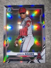 2021 Bowman Chrome Jordyn Adams #bcp-156 Refractor /499