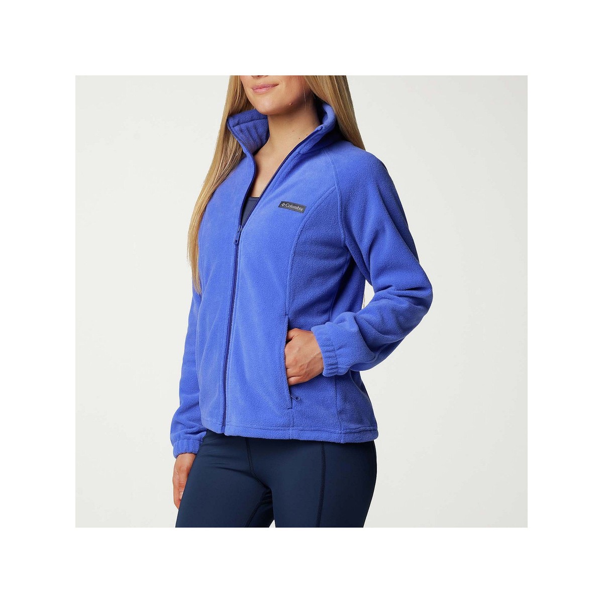Columbia Benton Springs Full-Zip Fleece Jacket - Clematis Blue - L