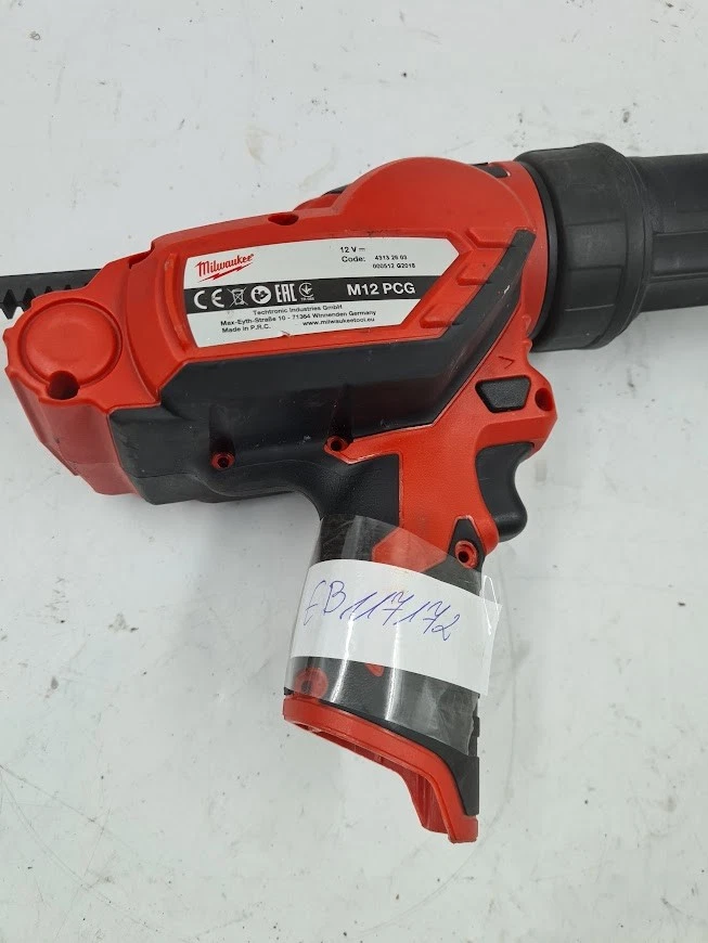 Milwaukee M12 PCG Caulking Gun Power Tool - For Parts/Repair Not Working - Image 4 of 4