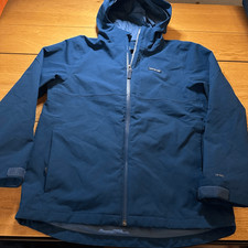 Patagonia Youth girls large 12 teal jacket