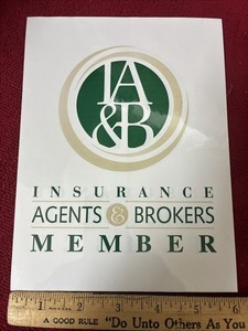 Insurance Agents & Brokers Member Sticker