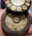 Antique Chinese Zodiac Compass Wooden Swivel — photo 4