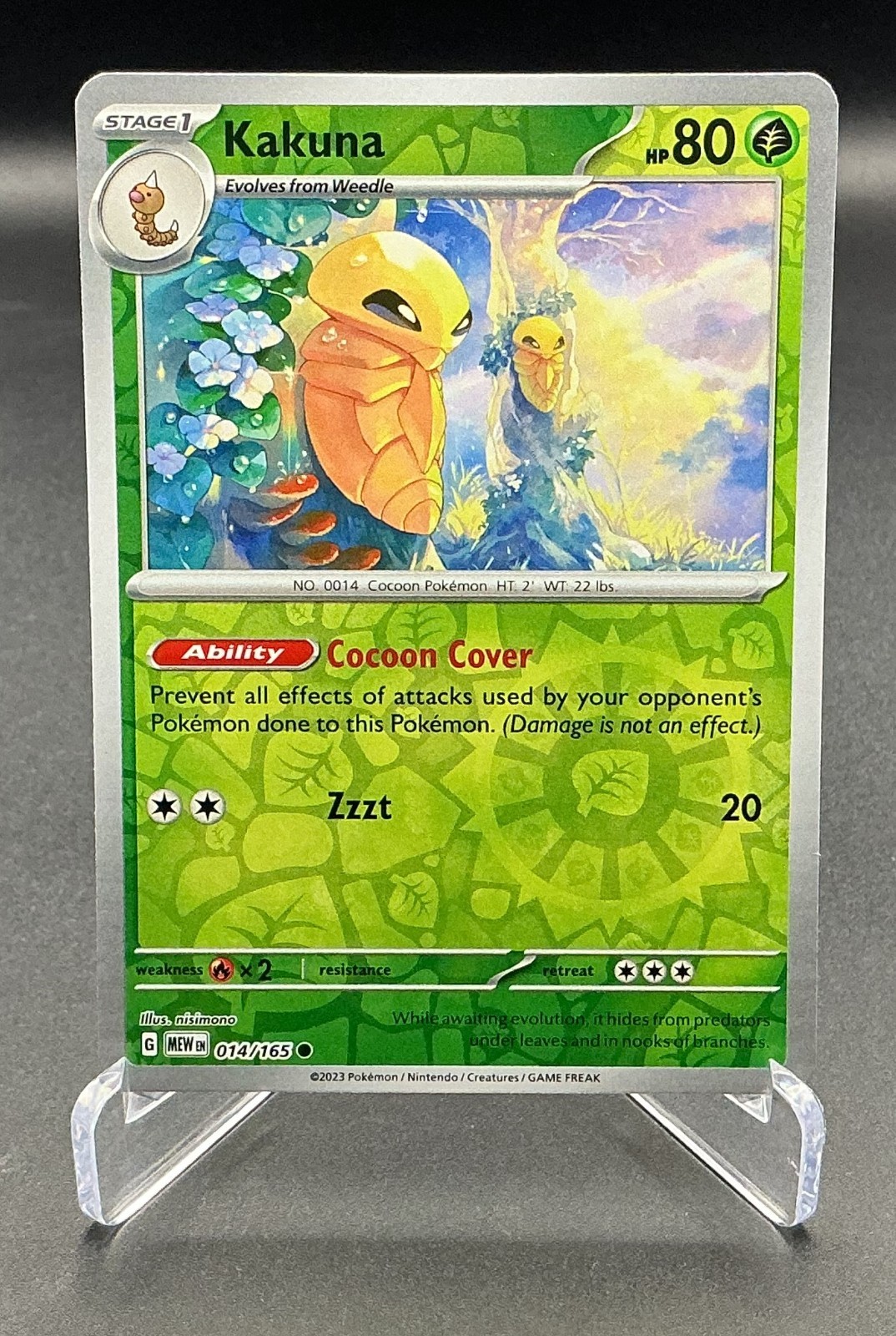 Kakuna 014/165 Reverse Holo - Pokémon Scarlet & Violet 151 MEW