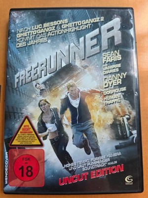 Freerunner DVD Uncut Edition FSK18 Sean Faris Danny Dyer Wendecover