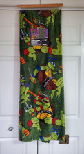 Teenage Mutant Ninja Turtles TMNT Nickelodeon Plush Throw Blanket 60"X90"   NEW