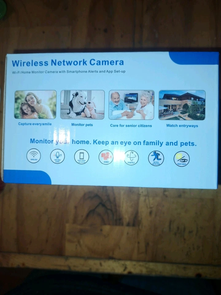 Wireless camera Mobile viewing control Motion detection Night vision - Image 3 of 4