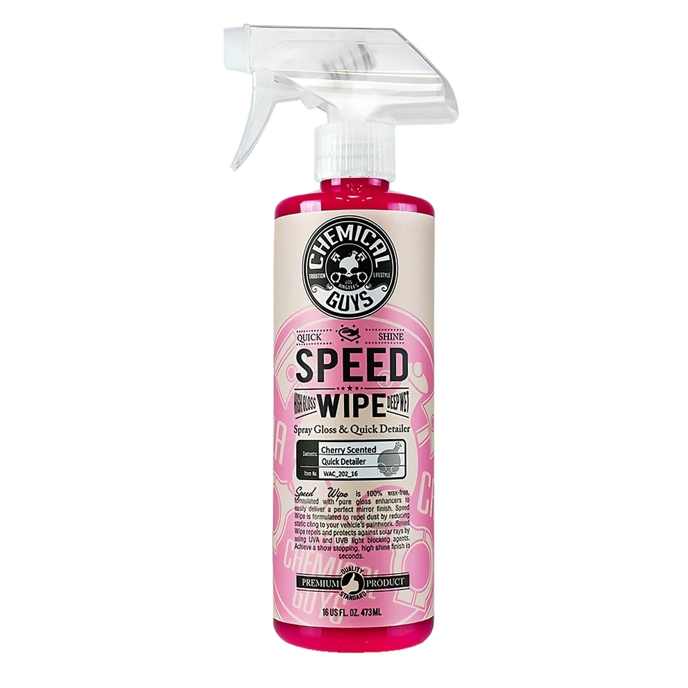 Chemical Guys Quick Detailer - Speed Wipe QD & High Shine Spray Gloss 16oz - Image 2