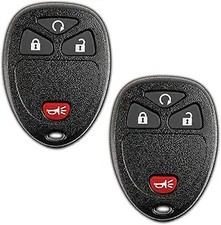 Keyless Entry Remote Control Car Key Fob Replacement Size: 2-PackColor: Black