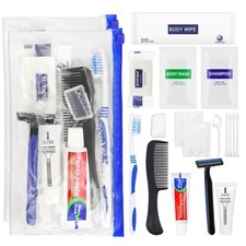 Basic Toiletry Kits, Individually Packed, Personal Hygiene Bulk Homeless Care...