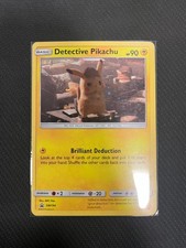 Detective Pikachu SM194 Sm Holo NM on eBay