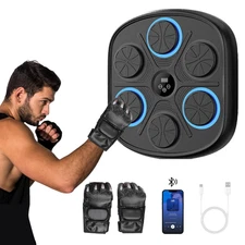 Interactive Music Boxing Trainer: Fun Fitness for Kids & Families
