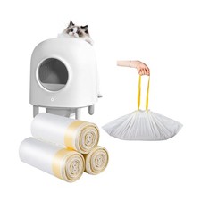 60 Count Cat Litter Pan Liners - Super Thick, Heavy Duty 29.6"X12.6... Fast Ship