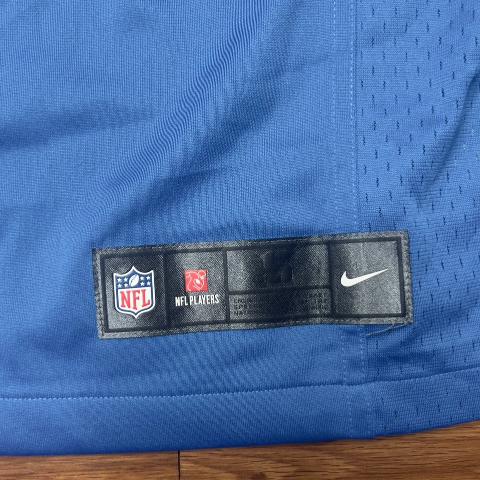 Men's Authentic Nike Detroit Lions Calvin Johnson Detroit Lions NFL Jersey S - Image 3 of 4