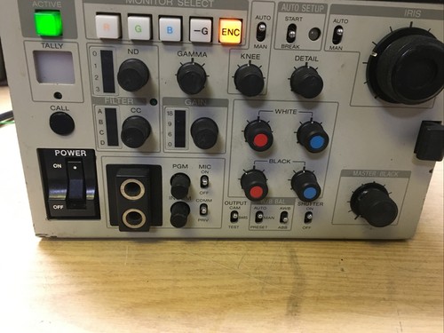 SONY CCU-355P U CAMERA CONTROL - NOT FULLY TESTED - SPARES OR REPAIRS - Picture 4 of 14