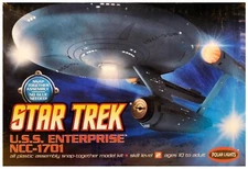 New Polar Lights Rare Model Kit USS Enterprise NCC-1701 shrink wrapped POL803M