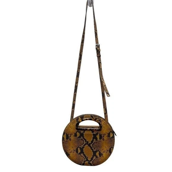 Snakeskin circle bag outlet