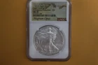 2021(S) $1 American Silver Eagle, T-2, NGC MS70, First Day Issue