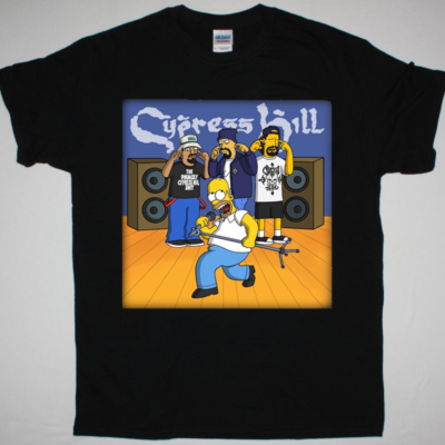 Cypress Hill The Simpsons Music Unisex T-Shirt Tee All Size