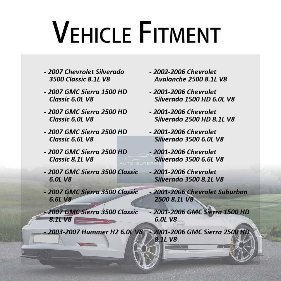 Brazo de control completo superior delantero 2x para GMC Sierra 2500 HD Classic 6,0 L 2007 Foto 3 de 4