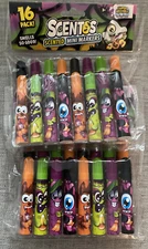 2 PACKS scentos 16 piece scented markers.