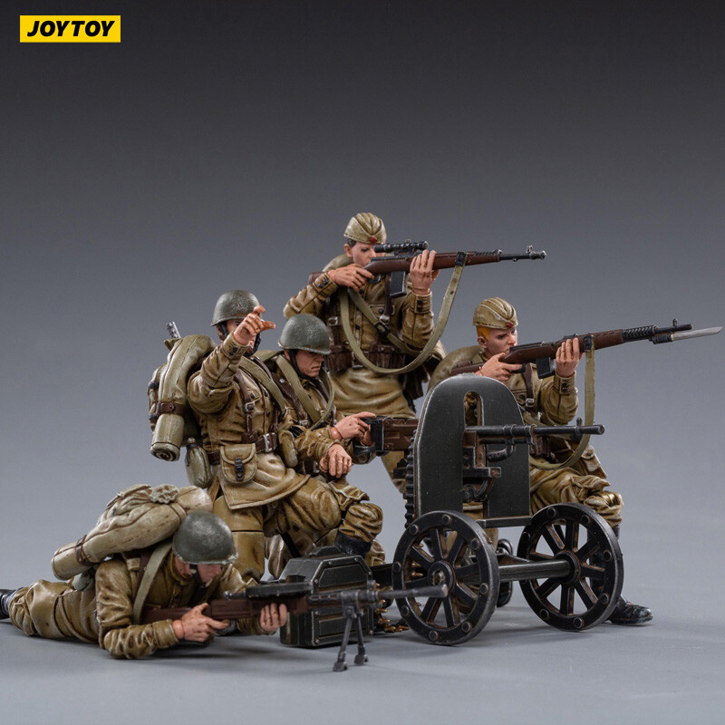 New) JOYTOY Rare Soviet Infantry 1/18 Scale Toys Military Model