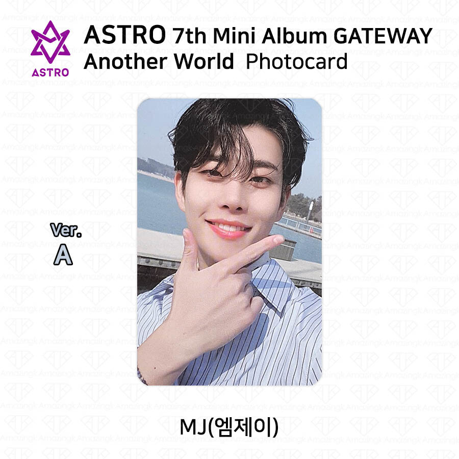 ASTRO 7th Mini Album Gateway Photocard Eunwoo Moonbin Rocky