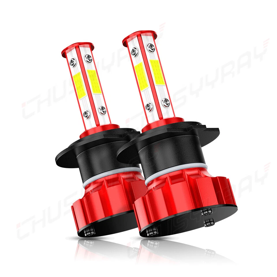 Para Honda CBR300R 2015-2022 2x H7 Moto 6000K Bombillas LED Blanco Foto 2 de 4