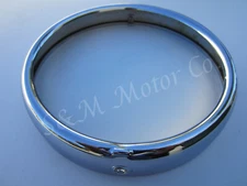LUCAS 8" HEAD LAMP LIGHT RIM BSA TRIUMPH NORTON AJS MATCHLESS 515172
