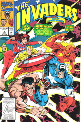 Invaders (1993) #   1-4 (6.0/7.0-FN/FVF) Complete Set 1993