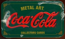 1994^^COCA-COLA^^Metal Art^^Collectors Cards^^Factory Sealed^^Tin^^