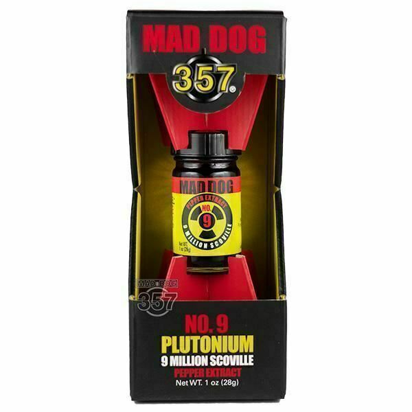 Mad Dog 357 Plutonium 9 Million Scoville Pepper Extract 1-1oz