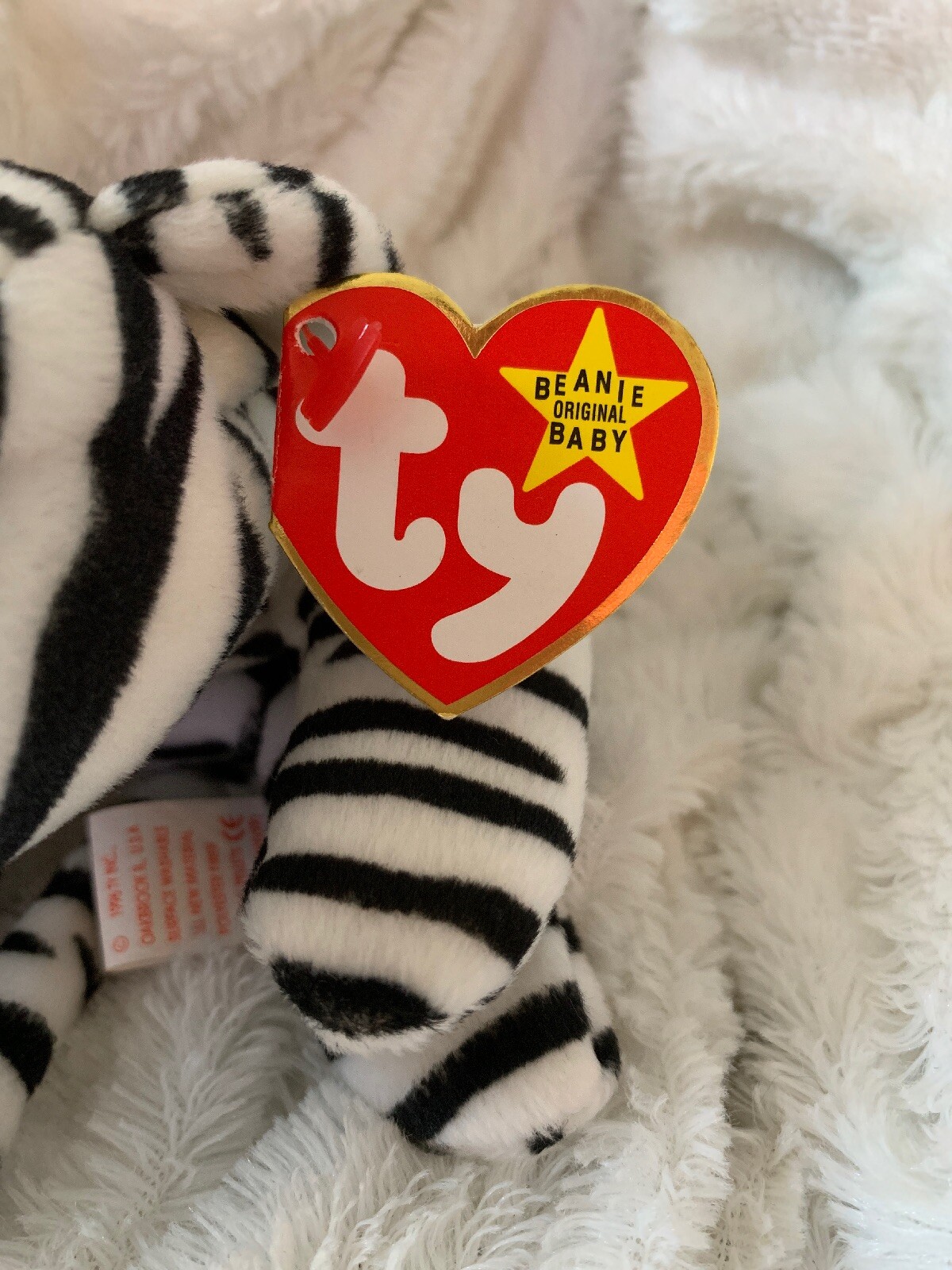 Blizzard Beanie Baby PVC Pellets MWMT RARE eBay