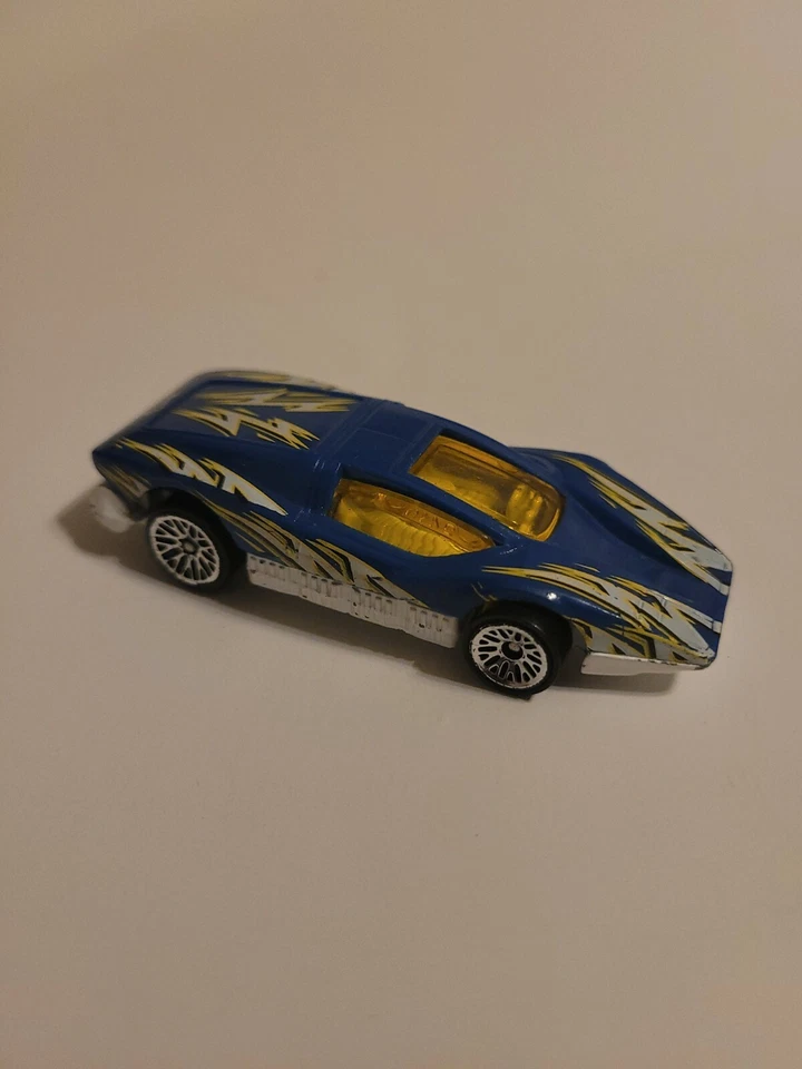 Mattel Hot Wheels Серебряная пуля #9 - 1974 год - Таиланд скорость гонщик синий белый - Изображение 2 из 4