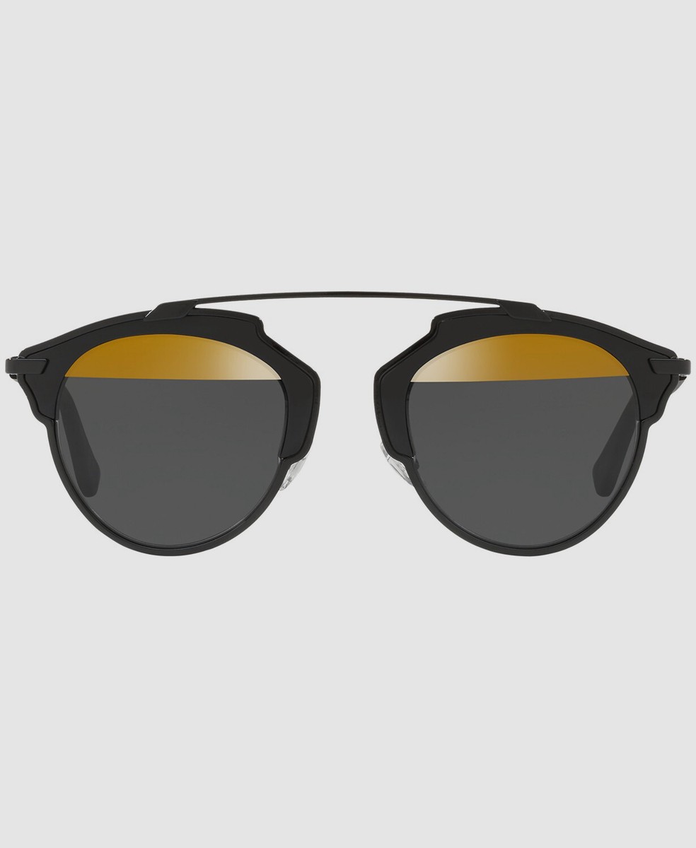 DIOR - DIOR SO REAL BOY/T1 SUNGLASSES サングラス $494 Dior Diorsoreal B0YT1 Women's Black Aviator Sunglasses