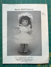 Byron Doll Patterns BY-83 "Just Me III" - New Old Stock/Uncut
