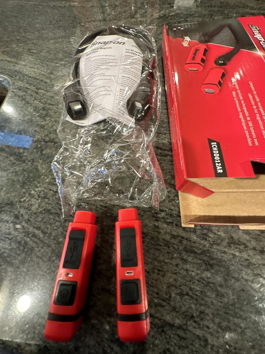 Snap On echdd012ar removable magnetic neck light red | eBay