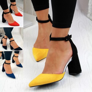 comfy block heels