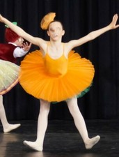 Ballet tutu pumpkin Chippolino appearance suit costume size 140-152 NP180  