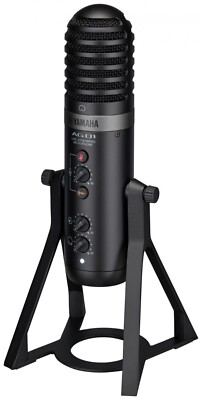 New Yamaha AG01 Live Streaming USB Microphone - Black
