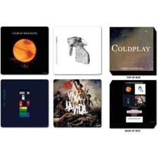 Coldplay - Boxed Coasters Set Of 4 - Cork Backed-Imported From The UK